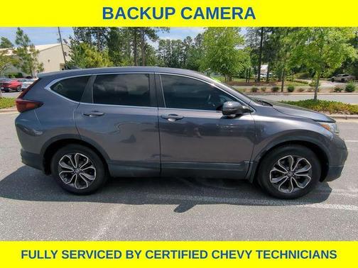 Gray 2021 Honda CR-V EX-L