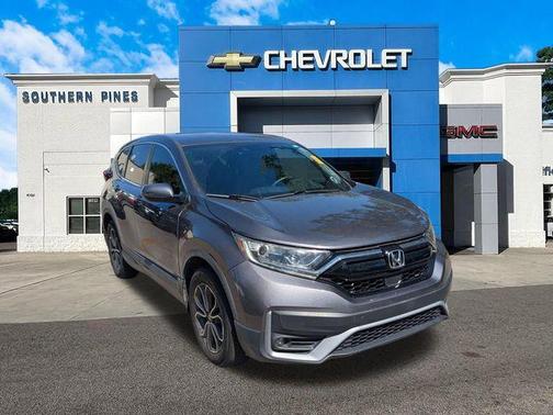Gray 2021 Honda CR-V EX-L