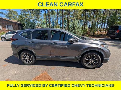 Gray 2021 Honda CR-V EX-L