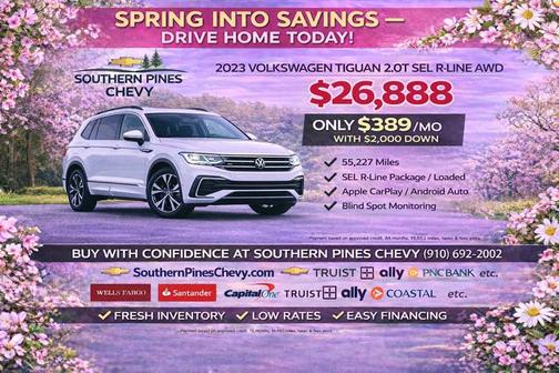 2023 Volkswagen Tiguan 2.0T SEL R-Line