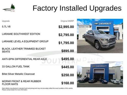 Billet Silver Metallic Clearcoat 2022 RAM 1500 Laramie