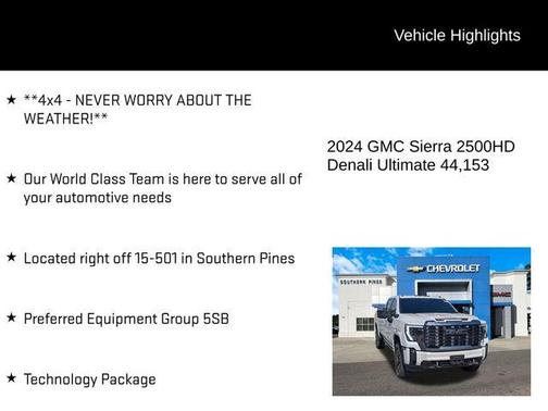 2024 GMC Sierra 2500 Denali Ultimate