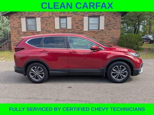 Red 2022 Honda CR-V EX-L