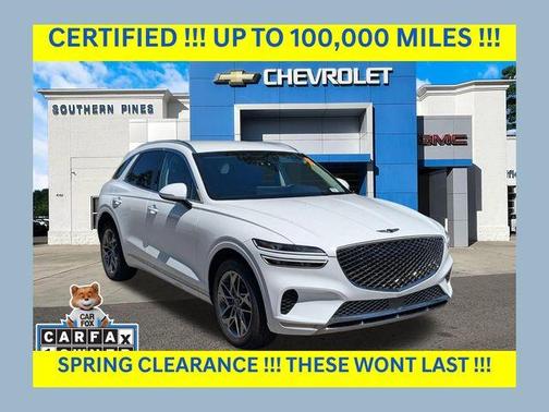 Alta White 2025 Genesis GV70 2.5T