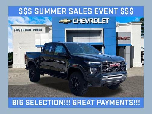 Onyx Black 2026 GMC Canyon Elevation