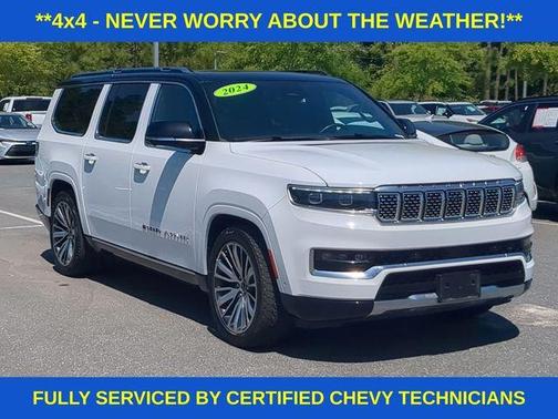 Bright White Clearcoat 2024 Jeep Grand Wagoneer L Series III