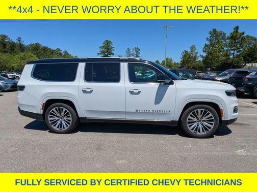 Bright White Clearcoat 2024 Jeep Grand Wagoneer L Series III