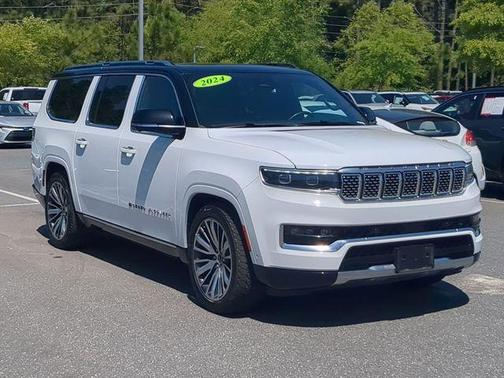 Bright White Clearcoat 2024 Jeep Grand Wagoneer L Series III