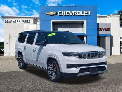 Bright White Clearcoat 2024 Jeep Grand Wagoneer L Series III