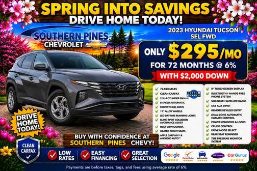 Intense Blue 2023 Hyundai TUCSON SEL