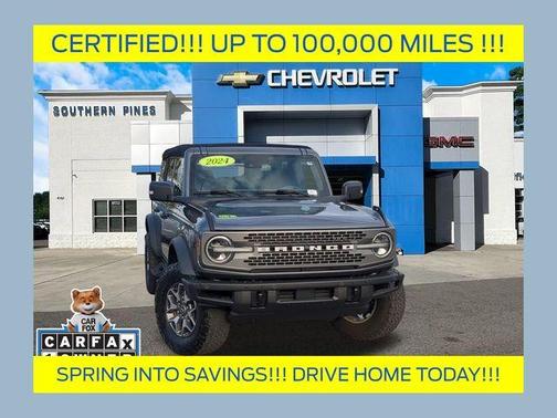 Gray Metallic 2024 Ford Bronco Badlands