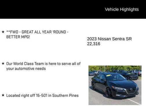 2023 Nissan Sentra SR