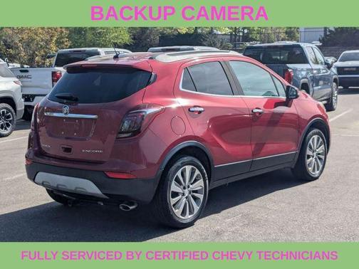Winterberry Red Metallic 2017 Buick Encore Preferred