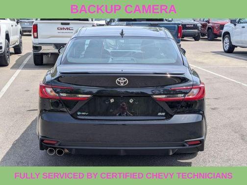 Midnight Black Metallic 2025 Toyota Camry SE