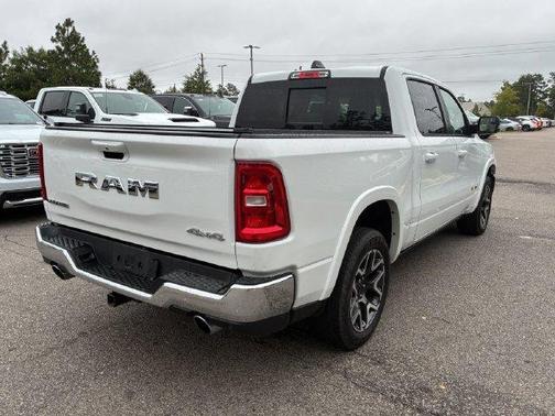 Bright White Clearcoat 2025 RAM 1500 Laramie