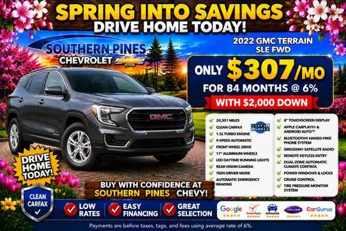 Summit White 2022 GMC Terrain SLE