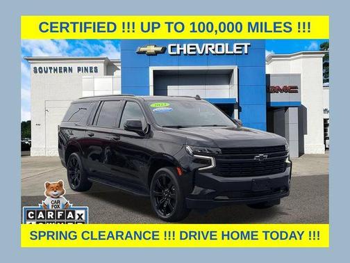 Black 2023 Chevrolet Suburban RST