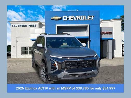 Sterling Gray Metallic 2026 Chevrolet Equinox ACTIV