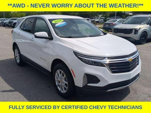 Summit White 2024 Chevrolet Equinox LT