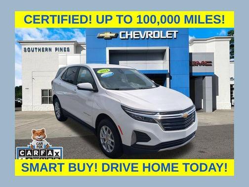 Summit White 2024 Chevrolet Equinox LT