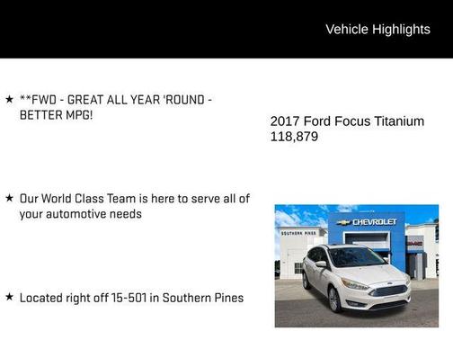 2017 Ford Focus Titanium