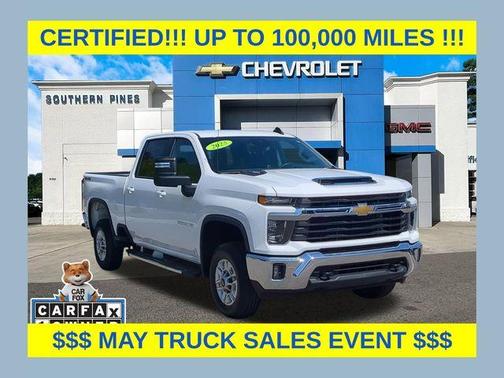 Summit White 2025 Chevrolet Silverado 2500 LT