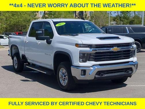 Summit White 2025 Chevrolet Silverado 2500 LT