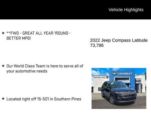 2022 Jeep Compass Latitude