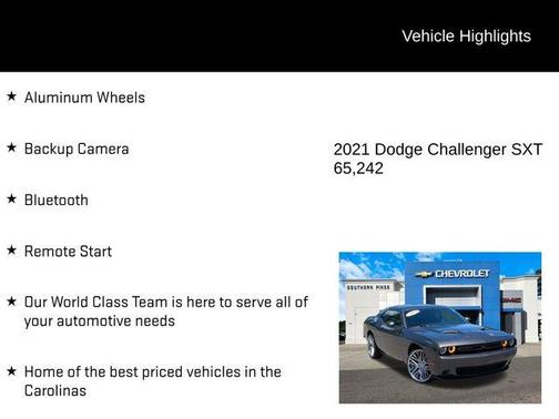 2021 Dodge Challenger SXT