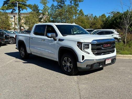 Summit White 2026 GMC Sierra 1500 SLT