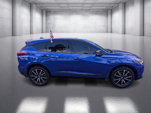 Blue 2025 Acura RDX A-Spec Advance Package