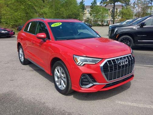 Progressive Red 2024 Audi Q3 45 S line Premium