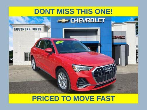 Progressive Red 2024 Audi Q3 45 S line Premium