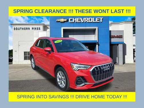 Progressive Red 2024 Audi Q3 45 S line Premium