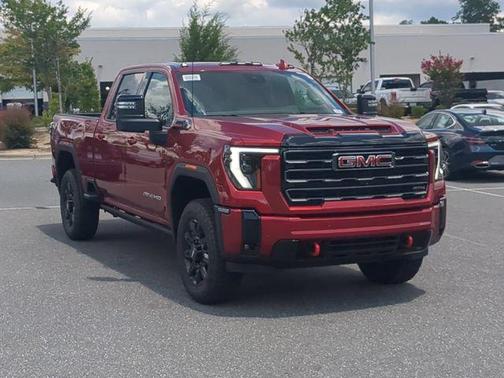 Volcanic Red 2026 GMC Sierra 2500 AT4