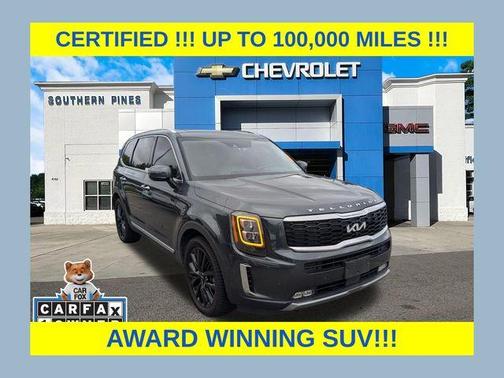 Gravity Gray 2022 Kia Telluride SX