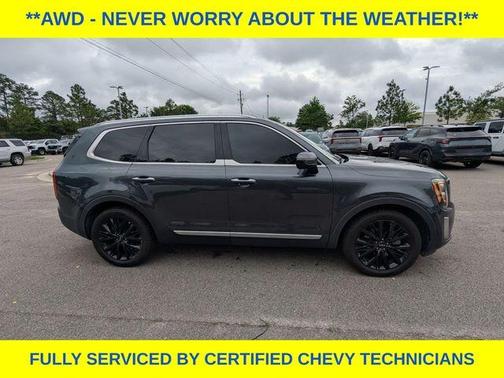 Gravity Gray 2022 Kia Telluride SX
