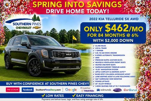 Gravity Gray 2022 Kia Telluride SX