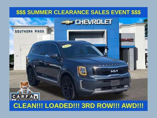 Gravity Gray 2022 Kia Telluride SX