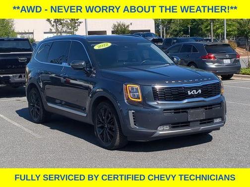 Gravity Gray 2022 Kia Telluride SX