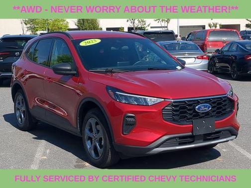 Red Metallic 2025 Ford Escape ST-Line