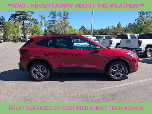Red Metallic 2025 Ford Escape ST-Line