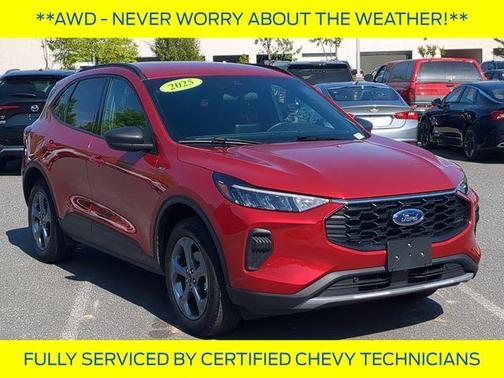 Red Metallic 2025 Ford Escape ST-Line
