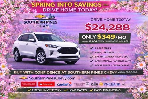 Red Metallic 2025 Ford Escape ST-Line