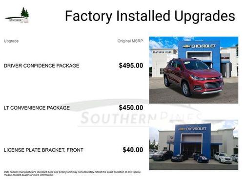 Crimson Metallic 2022 Chevrolet Trax LT