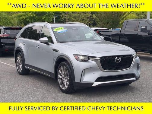 Sonic Silver Metallic 2024 Mazda CX-90 3.3 Turbo Premium