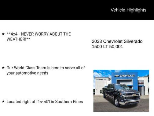 2023 Chevrolet Silverado 1500 LT