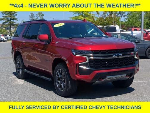 Cherry Red Tintcoat 2021 Chevrolet Tahoe Z71