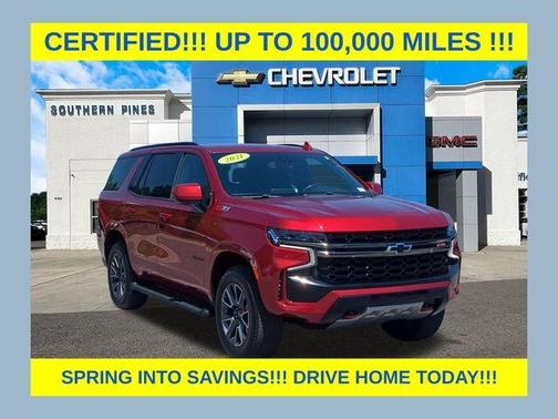 Cherry Red Tintcoat 2021 Chevrolet Tahoe Z71