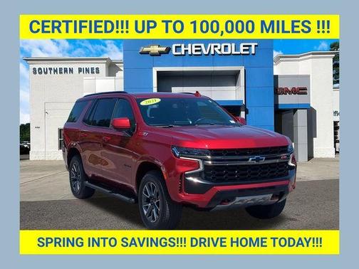 Cherry Red Tintcoat 2021 Chevrolet Tahoe Z71